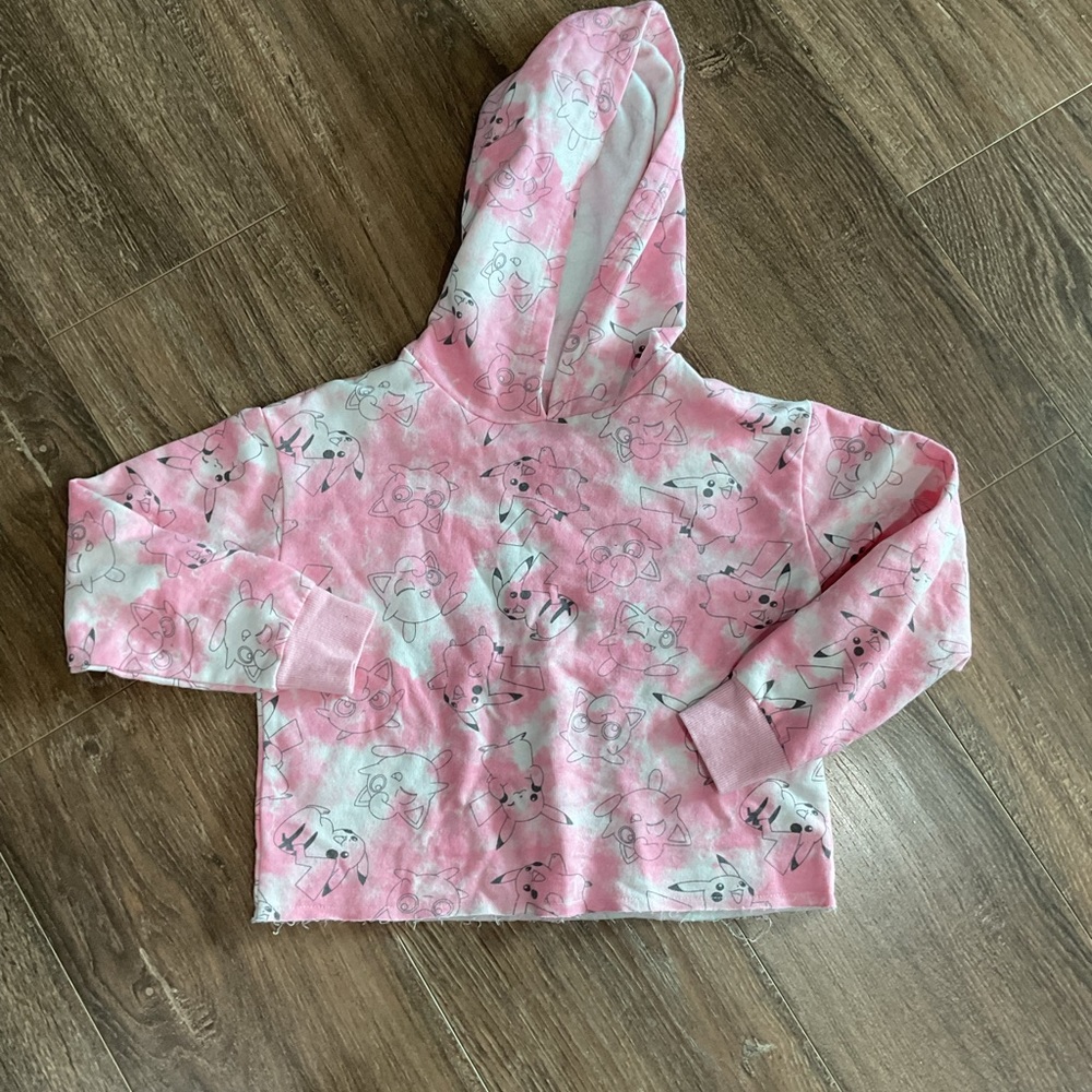 Pokémon girls cropped sweatshirt